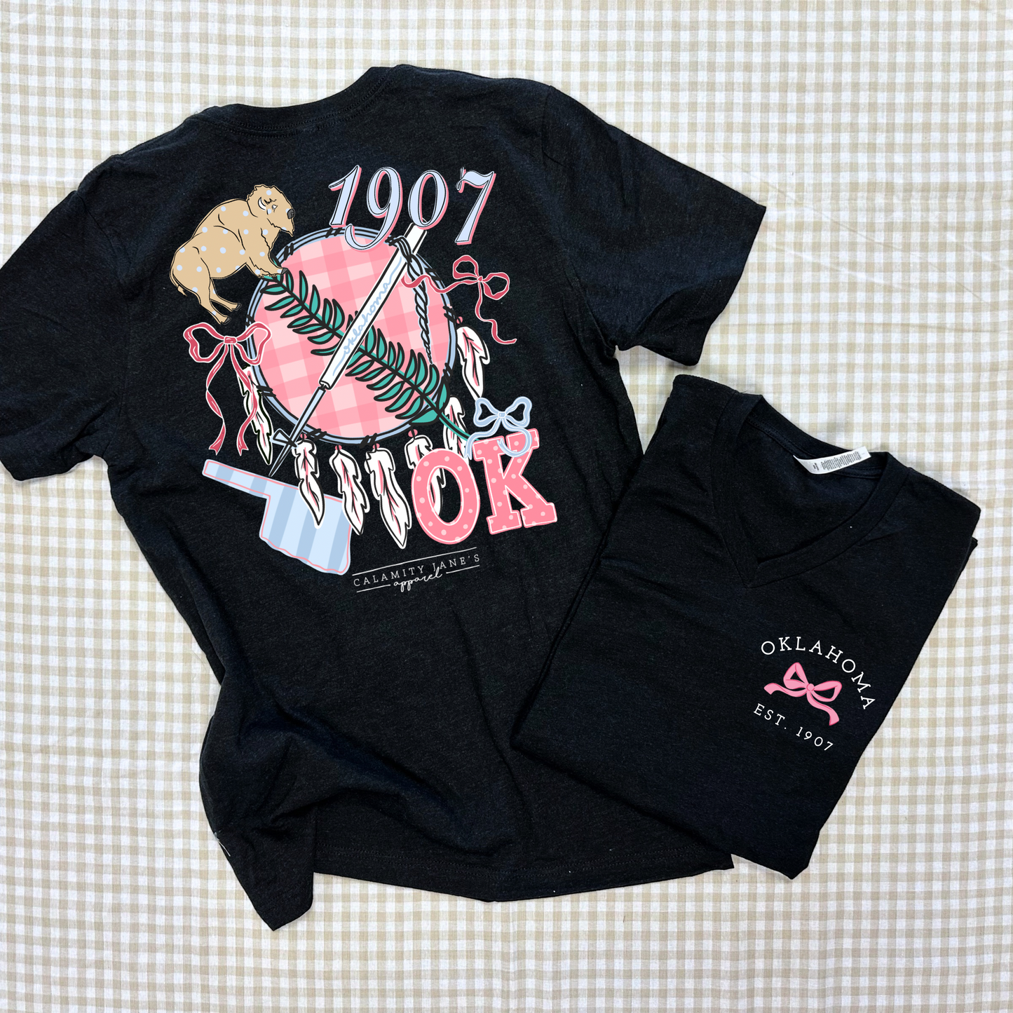 OKLAHOMA 2026: 2026 Oklahoma Storyboard (BELLA CANVAS VNECK or CREW NECK)