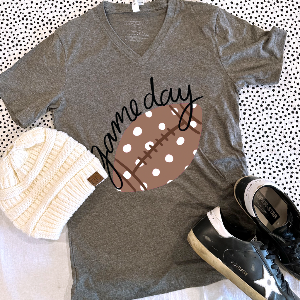 SPORTS LIFE 2023: Polkadot Football Game Day - VNECK
