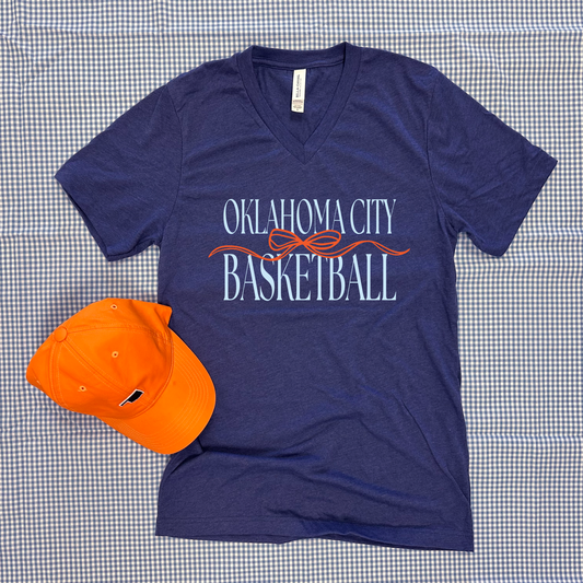 OKC SPIRIT 2025: Oklahoma City Basketball & Bow (VNECK)