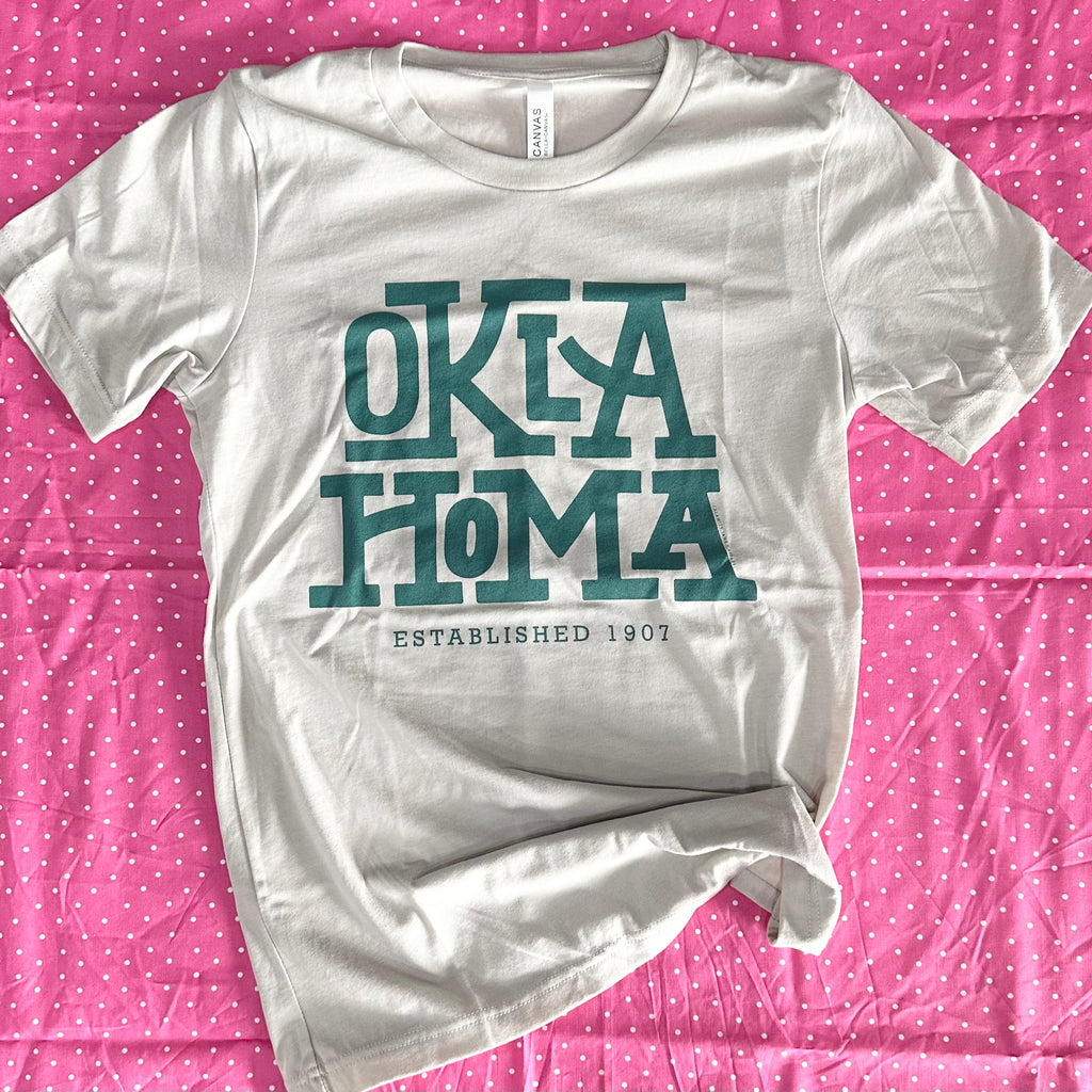 OKLAHOMA 2024: Oklahoma Block Letters (CREW NECK)