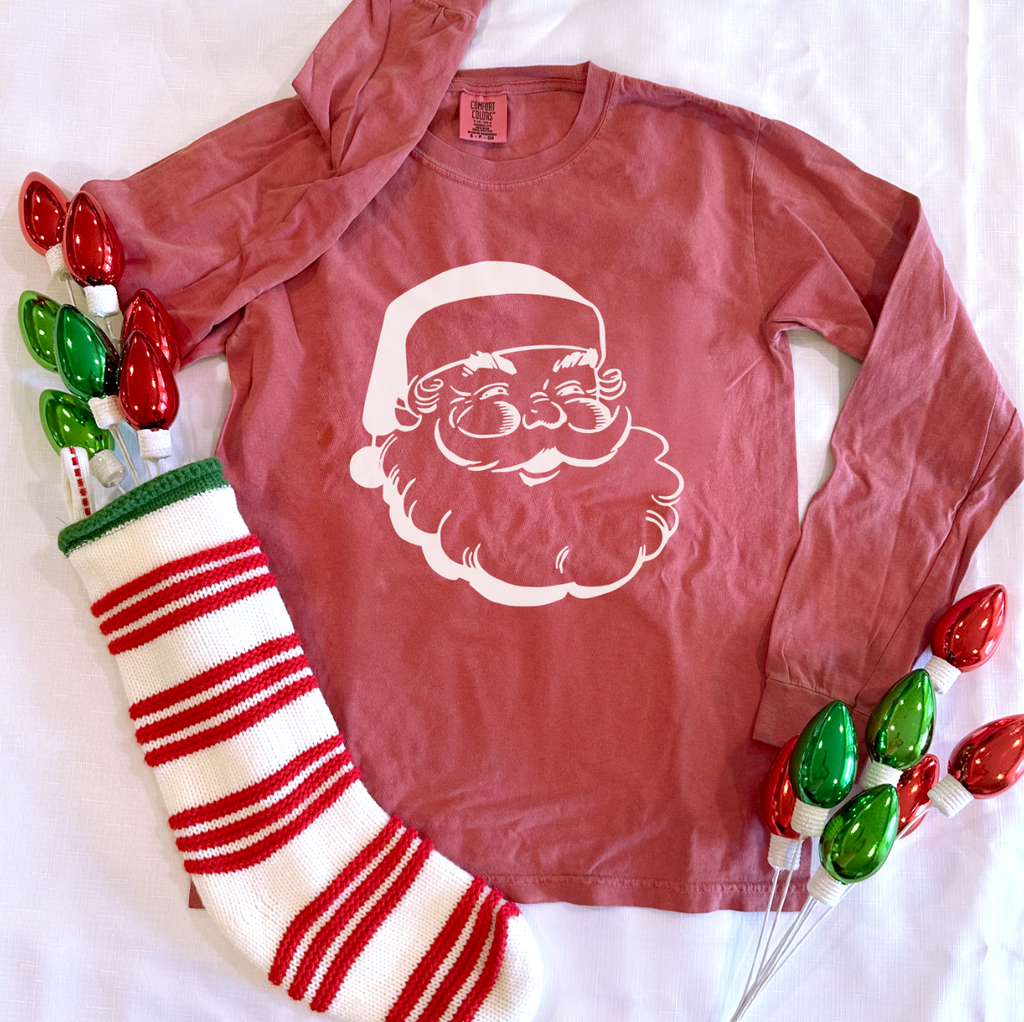 CHRISTMAS 2023: Vintage Santa - LONGSLEEVE