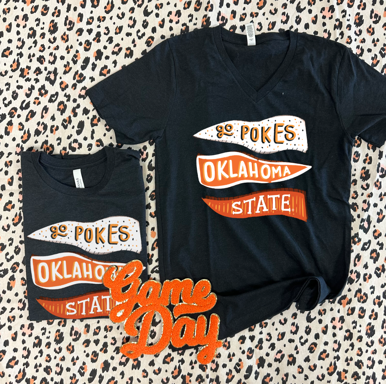 OK STATE 2024: Go Pokes Pennant (VNECK)