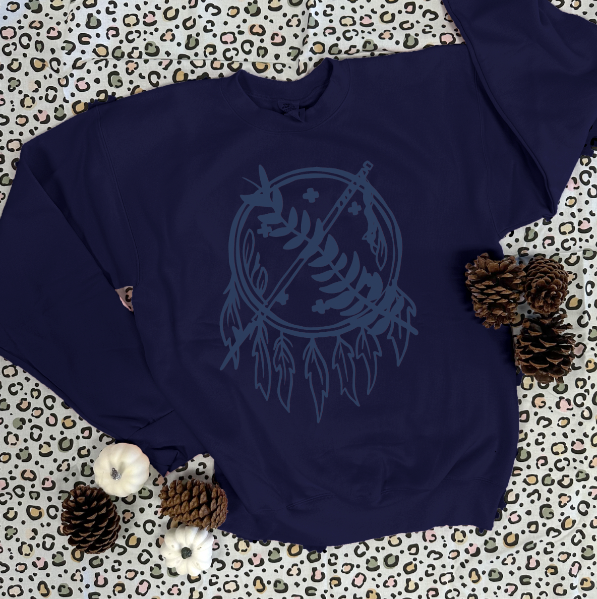 OKLAHOMA 2024: Simple Handdrawn Dreamcatcher (SWEATSHIRT *multiple color options*)