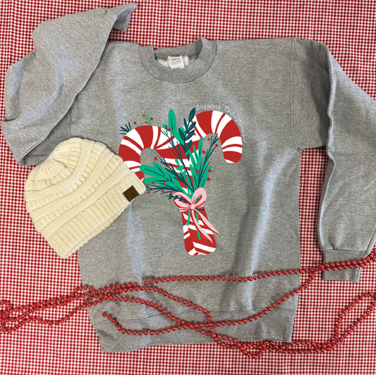 CHRISTMAS 2024: Candy Cane Christmas (SWEATSHIRT)