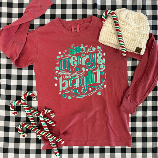 CHRISTMAS 2024: Merry & Bright (LONGSLEEVE)