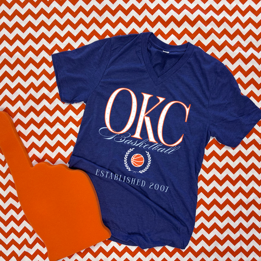 OKC SPIRIT 2025: OKC Basketball Script (VNECK)
