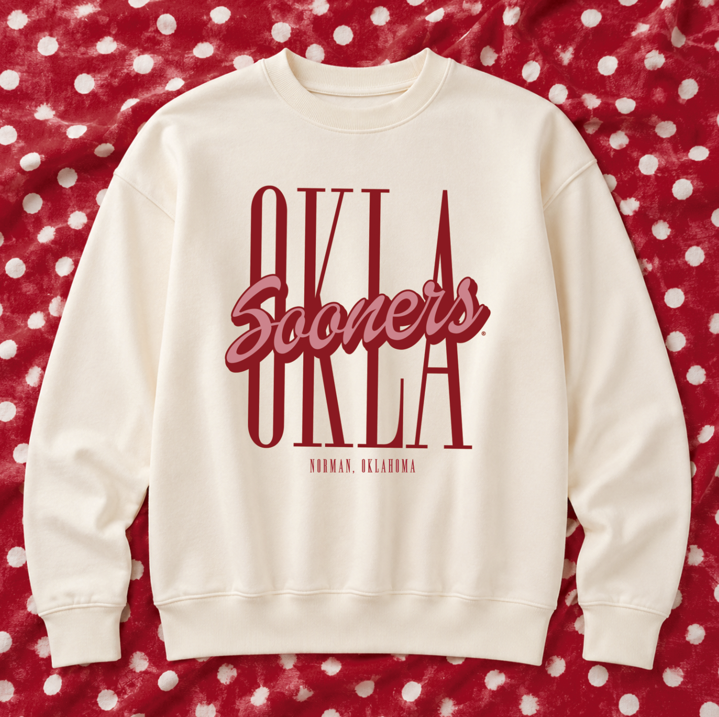 UNIV. of OKLAHOMA 2026: OKLA Sooners Script (SWEATSHIRT)