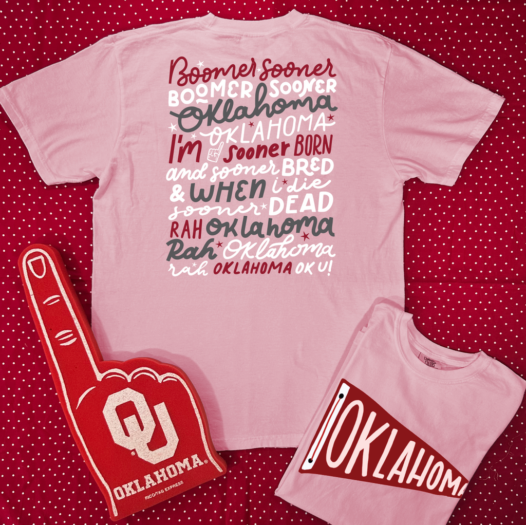 OU 2024: BOOMER SOONER FIGHT SONG (**COMFORT COLORS SHORT SLEEVE**)