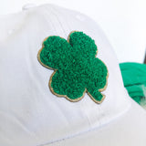Four Leaf Clover Chenille Patch Hat