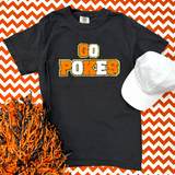 OK STATE (Spring 2023): Go Pokes Chenille Patches (SHORTSLEEVE)