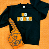 OK STATE (Spring 2023): Go Pokes Chenille Patches (SWEATSHIRT)