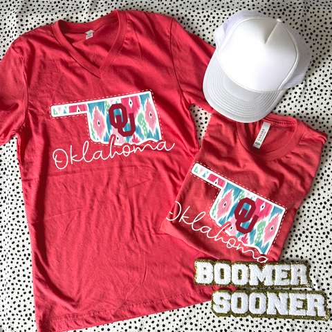 UNIV of OK 2023: Boomer Sooner Cowboy Boot (LONGSLEEVE)
