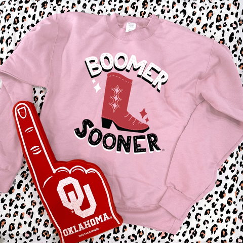 UNIV of OK 2023: Home of the Sooners (VNECK or CREW NECK)