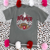UNIV of OK 2023: Boomer Sooner Football Polkadot Circle (SHORTSLEEVE)